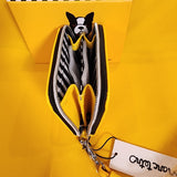 Marc Tetro Boston Terrier Yellow Dog Wallet Cardholder Wristlet