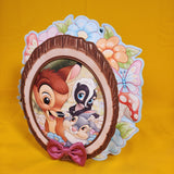 Loungefly Disney Bambi Thumper Flower Group Portrait Figural Mini Backpack