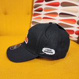 Garfield Snapback Black Baseball Cap I Hate Mondays Patch Embroidered Hat