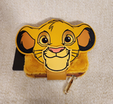 Lion King Simba Cosplay 30th Ann Furry Flap Wallet