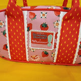 Whatever! Makes You Happy Strawberry Shortcake Mini Duffel Crossbody Bag