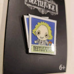 Beetlejuice Polaroid Portrait Enamel Pin