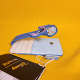 Loungefly Disney Lilo and Stitch Surf Board Blue Card Holder Wallet