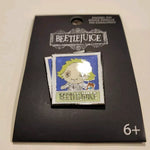 Beetlejuice Polaroid Portrait Enamel Pin