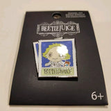 Beetlejuice Polaroid Portrait Enamel Pin