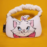 Loungefly Disney The Aristocats Marie Fuzzy Scrunchy Handle Crossbody Bag