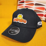 Garfield Snapback Black Baseball Cap I Hate Mondays Patch Embroidered Hat