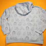 Cakeworthy Wizard of Oz Pull Over Hoodie AOP Theres No Place Like Home 2XL