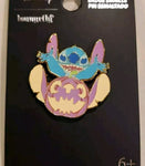 Loungefly Disney Lilo and Stitch Pastel Pumpkin Surprise Enamel Pin Halloween