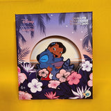 Loungefly Disney Lilo and Stitch Hugging Floral PVC Hibiscus LE Pin 3"