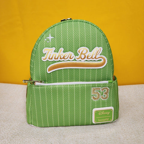 Tinker Bell Team Jersey Green Gold Peter Pan Team Mini Backpack