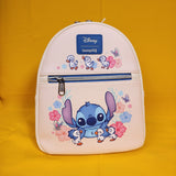 Loungefly Disney Lilo And Stitch Ducks Floral Mini Backpack Soft Tag NEW