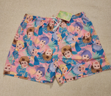 Golden Girls Swim Shorts Unisex AOP Pink Medium