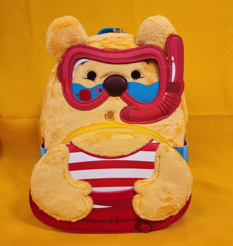 Winnie The Pooh Summer Vibes Plush Pool Float Mini Backpack