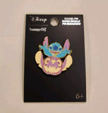 Loungefly Disney Lilo and Stitch Pastel Pumpkin Surprise Enamel Pin Halloween