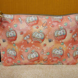 Hello Kitty Carnival Apple Ride Cosmetic Pouch Makeup Bag