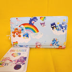 Loungefly Care Bears Hello Kitty & Friends Club Clouds Soft Tag Flap Wallet
