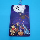 Loungefly Winnie the Pooh Trick or Treat Halloween Retractable Lanyard ID Holder