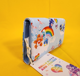 Loungefly Care Bears Hello Kitty & Friends Club Clouds Soft Tag Flap Wallet