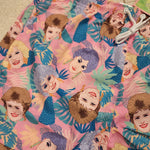 Golden Girls Swim Shorts Unisex AOP Pink Medium