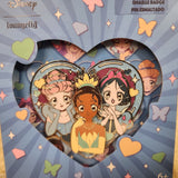 Princess Manga Anime Layered LE Pin Cinderella Tiana Snow White