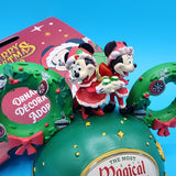 Disney Santa Mickey Minnie Mouse Ears Ornament Christmas Magical Place on Earth