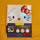 Loungefly Hello Kitty Pearlescent 50th Anniversary Refillable Notebook Journal