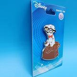 101 Dalmatians Pup w/ Glasses & Bow Tie In Paper Bag Enamel Pin