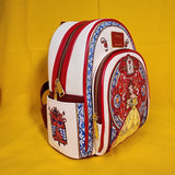 Loungefly Disney Beauty and the Beast Belle Stained Glass Portrait Mini Backpack