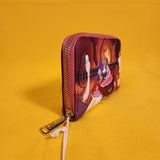 Loungefly Disney Princess Beauty and the Beast Fireplace Scene Zip Wallet