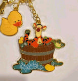 Tigger Bath Time Ducky Winnie the Pooh Keychain Charn