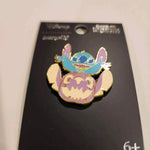 Loungefly Disney Lilo and Stitch Pastel Pumpkin Surprise Enamel Pin Halloween