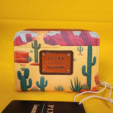 Disney Pixar Cars Lightning McQueen and Mater Desert Zip Wallet