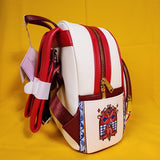 Loungefly Disney Beauty and the Beast Belle Stained Glass Portrait Mini Backpack