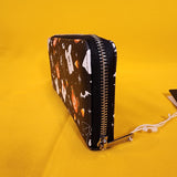 Loungefly Disney Mickey & Minnie Spooky Ghost Candy Corn Halloween Zip Wallet