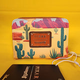 Disney Pixar Cars Lightning McQueen and Mater Desert Zip Wallet