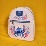 Loungefly Disney Lilo And Stitch Ducks Floral Mini Backpack Soft Tag NEW