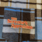 Cakeworthy Disney Fantasia Flannel Sorcerer's Apprentice Blue Unisex Large