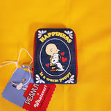Whatever! Peanuts Snoopy “Happiness Is a Warm Puppy” Denim Accordion Wallet