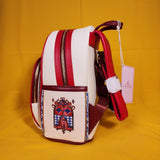 Loungefly Disney Beauty and the Beast Belle Stained Glass Portrait Mini Backpack