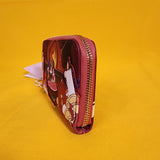 Loungefly Disney Princess Beauty and the Beast Fireplace Scene Zip Wallet
