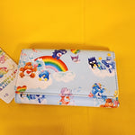 Loungefly Care Bears Hello Kitty & Friends Club Clouds Soft Tag Flap Wallet