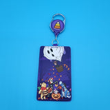 Loungefly Winnie the Pooh Trick or Treat Halloween Retractable Lanyard ID Holder