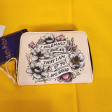 Harry Potter Marauder's Map Floral Zip Wallet