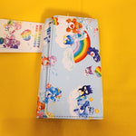 Loungefly Care Bears Hello Kitty & Friends Club Clouds Soft Tag Flap Wallet