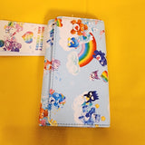 Loungefly Care Bears Hello Kitty & Friends Club Clouds Soft Tag Flap Wallet