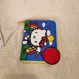 Hello Kitty 50th Anniversary Red Balloon Zip Around Wallet