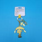 Loungefly Peanuts Snoopy & Woodstock Umbrella Dangling Rainy Day Keychain Charm