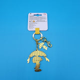 Loungefly Peanuts Snoopy & Woodstock Umbrella Dangling Rainy Day Keychain Charm
