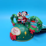 Disney Santa Mickey Minnie Mouse Ears Ornament Christmas Magical Place on Earth